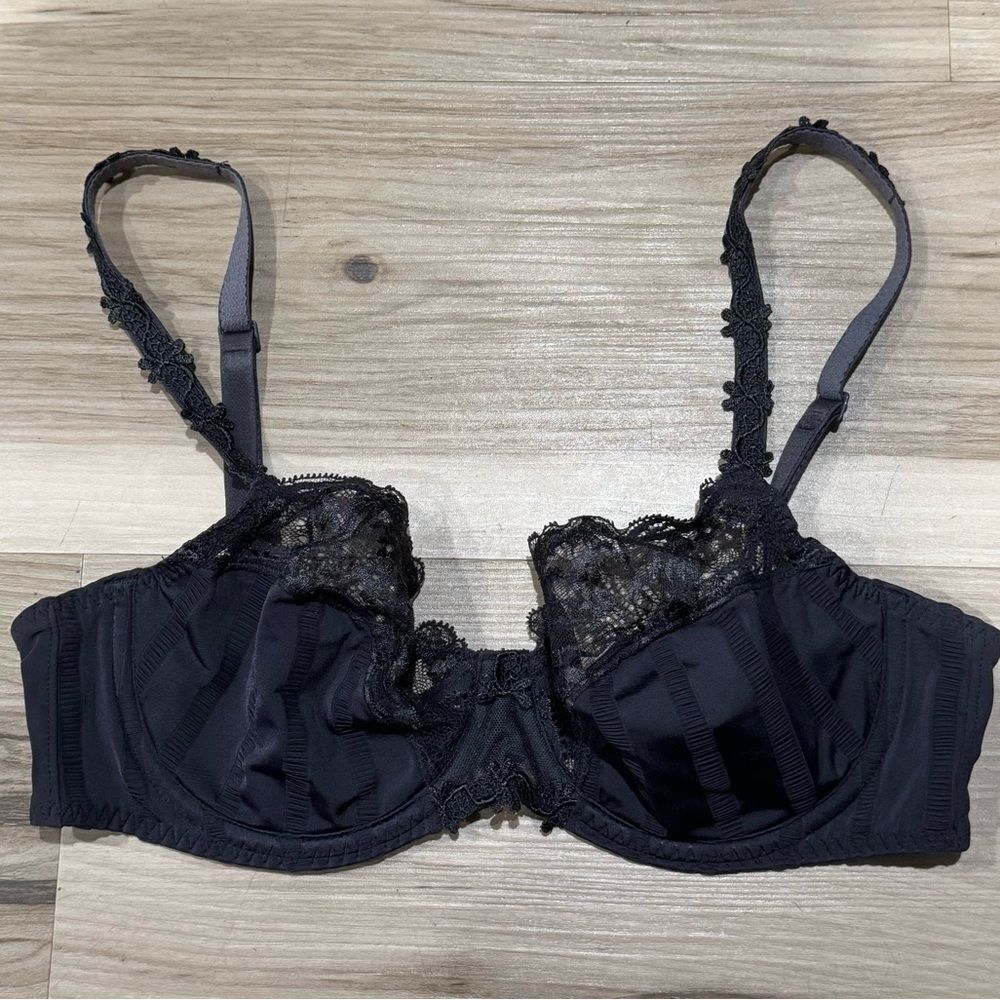 Simone Perele Lace Sheer Bralette Women’s 32C